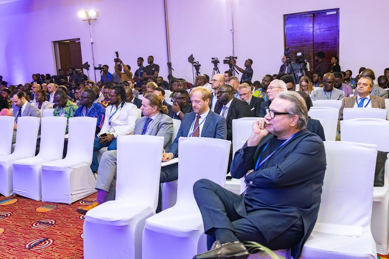 EU–Ghana Business Forum, stage and delegates